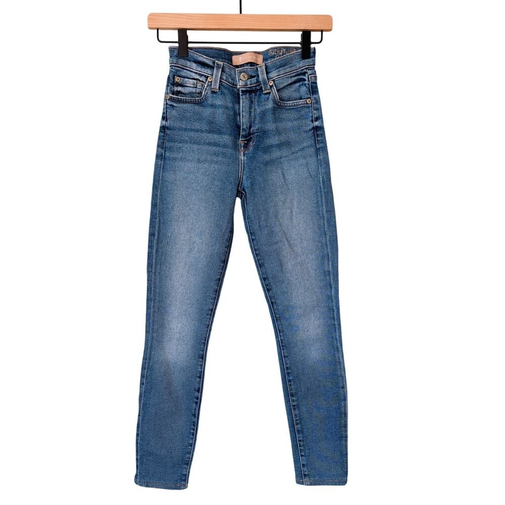 7 For All Mankind Jeans, High Waist Skinny size 23
